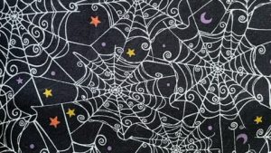 Spiderwebs glitter